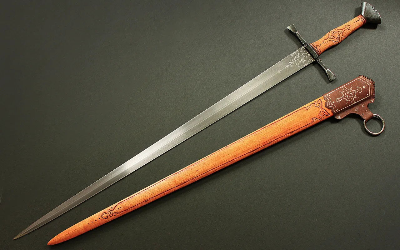 Neljän vuosisadan ajan kryptassa oli ollut arvokas renessanssiajan miekka, joka kätki sisällään kirjoituksen.