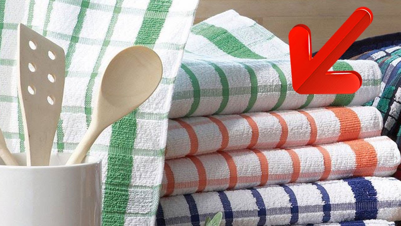 Neljä vinkkiä keittiöpyyhkeiden puhtaana ja hajuttomana pitämiseen
