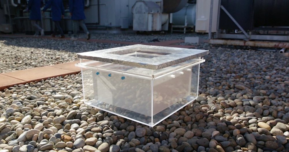 Kansainvälinen tutkijaryhmä on keksinyt puisen kuution, joka ”tuottaa” rajattomasti juomavettä ilmasta.