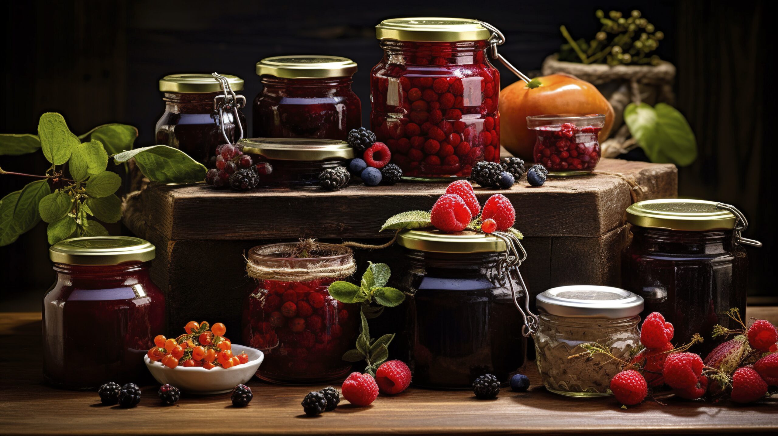 Onnekas, jolla on hillopurkkeja, on aarre: kuinka tehdä lamput pöydän koristeluun